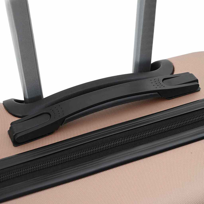 Valiză cu blocare 3 pcs Rose Gold 50 x 31 x 78 cm Plastic ABS - WALTI WALTI
