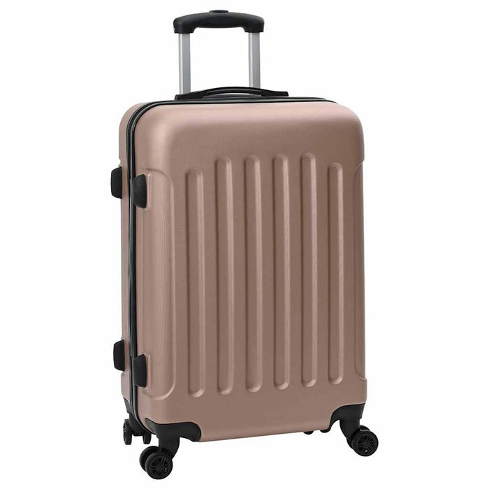Valiză cu blocare 3 pcs Rose Gold 50 x 31 x 78 cm Plastic ABS - WALTI WALTI