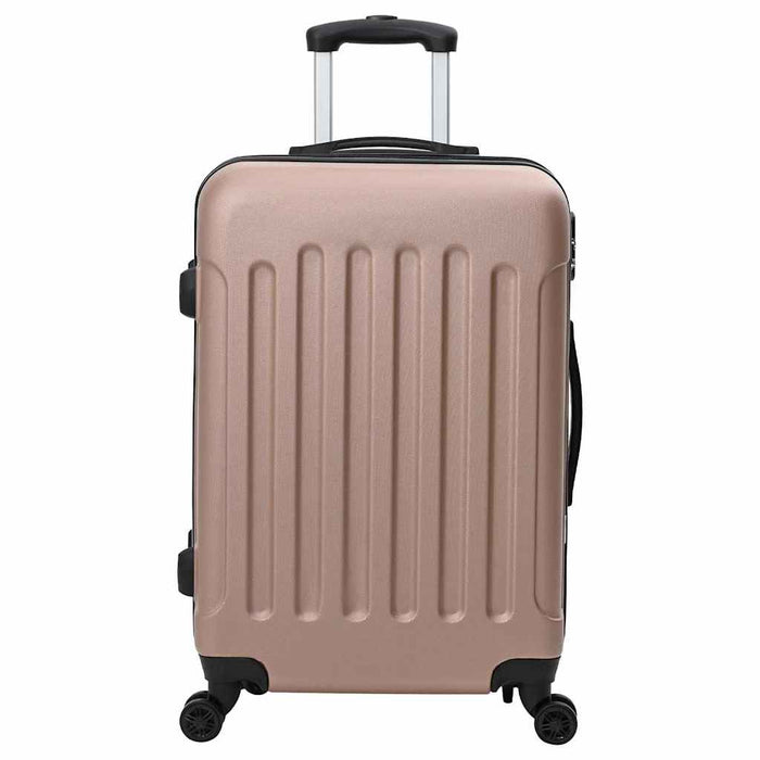 Valiză cu blocare 3 pcs Rose Gold 50 x 31 x 78 cm Plastic ABS - WALTI WALTI