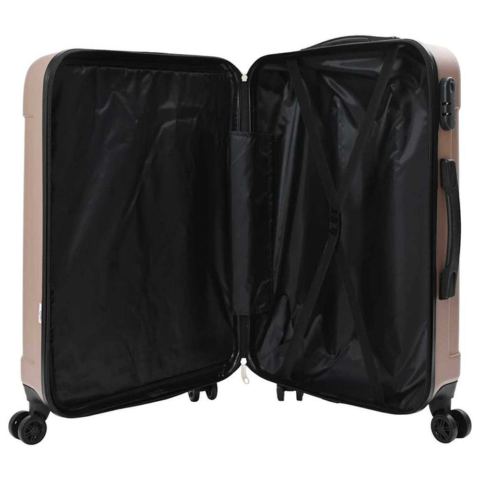 Valiză cu blocare 3 pcs Rose Gold 50 x 31 x 78 cm Plastic ABS - WALTI WALTI