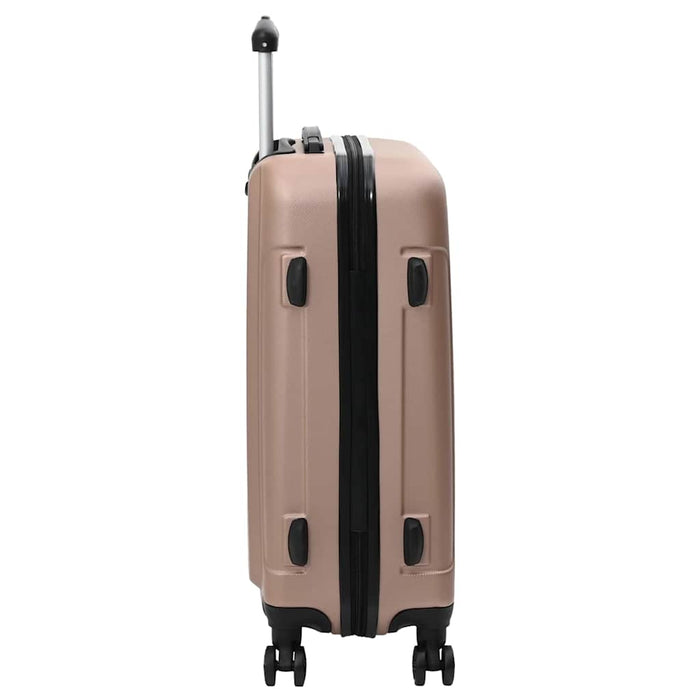 Valiză cu blocare 3 pcs Rose Gold 50 x 31 x 78 cm Plastic ABS - WALTI WALTI