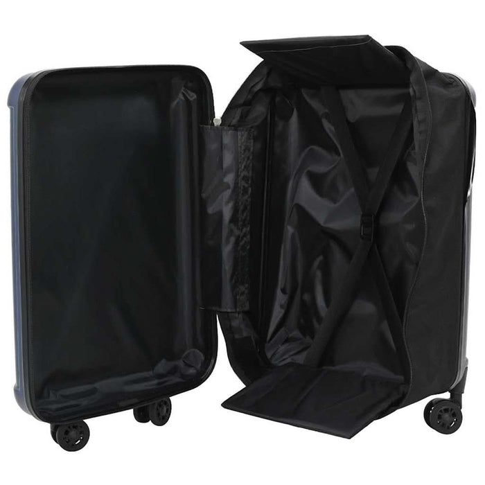 Valiză cu blocare Albastru închis 43 x 27 x 66 cm Plastic ABS - WALTI WALTI