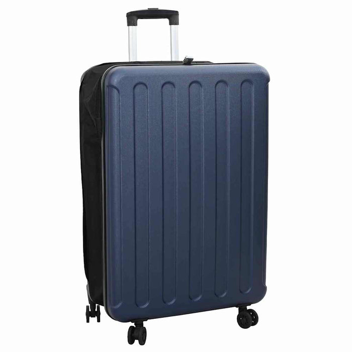 Valiză cu blocare Albastru închis 50 x 30 x 76 cm Plastic ABS - WALTI WALTI