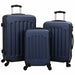 Valiză 3 pcs Albastru închis 50 x 31 x 78 cm Plastic ABS - WALTI WALTI