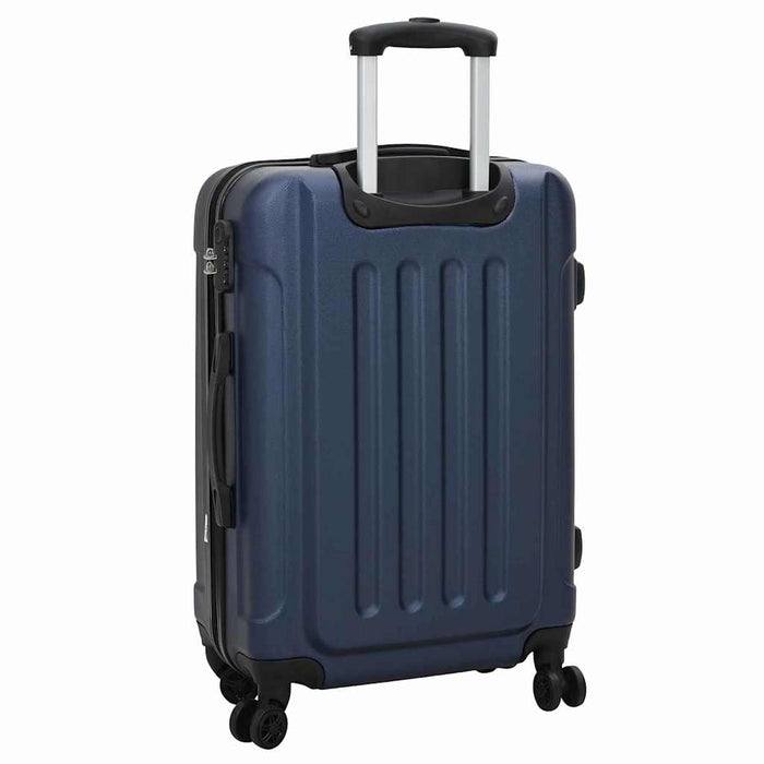 Valiză 3 pcs Albastru închis 50 x 31 x 78 cm Plastic ABS - WALTI WALTI