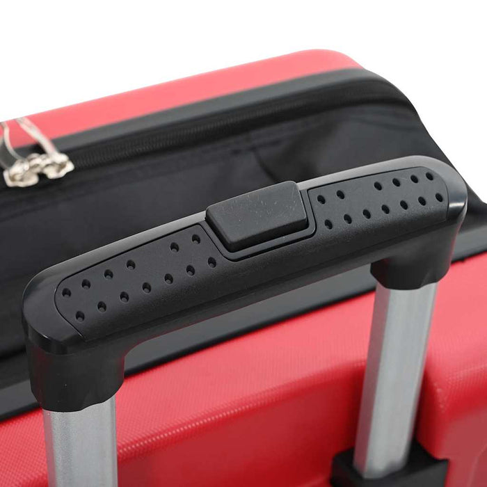 Valiză cu blocare Roșu 43 x 27 x 66 cm Plastic ABS - WALTI WALTI