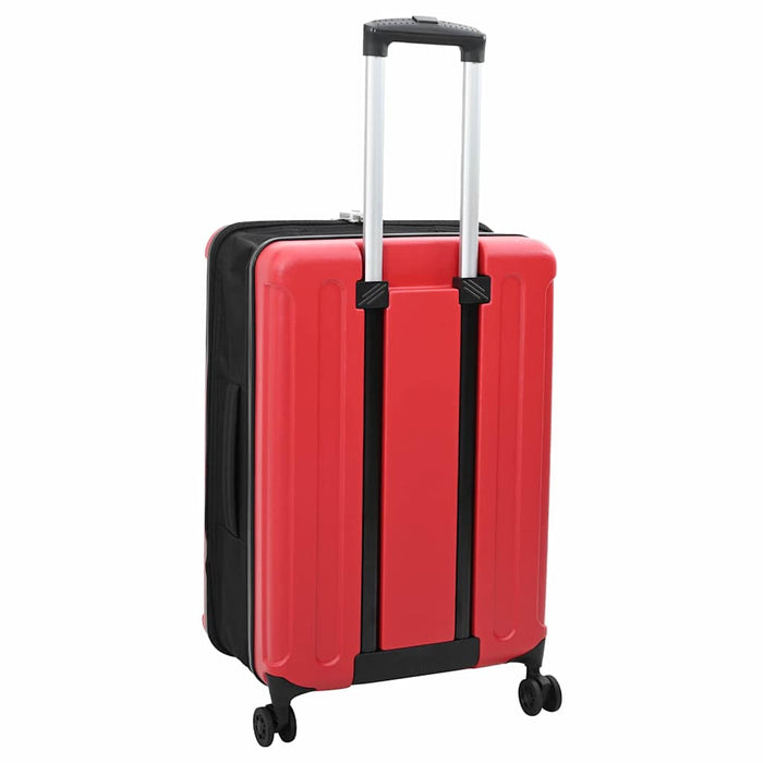 Valiză cu blocare Roșu 43 x 27 x 66 cm Plastic ABS - WALTI WALTI