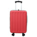 Valiză cu blocare Roșu 43 x 27 x 66 cm Plastic ABS - WALTI WALTI