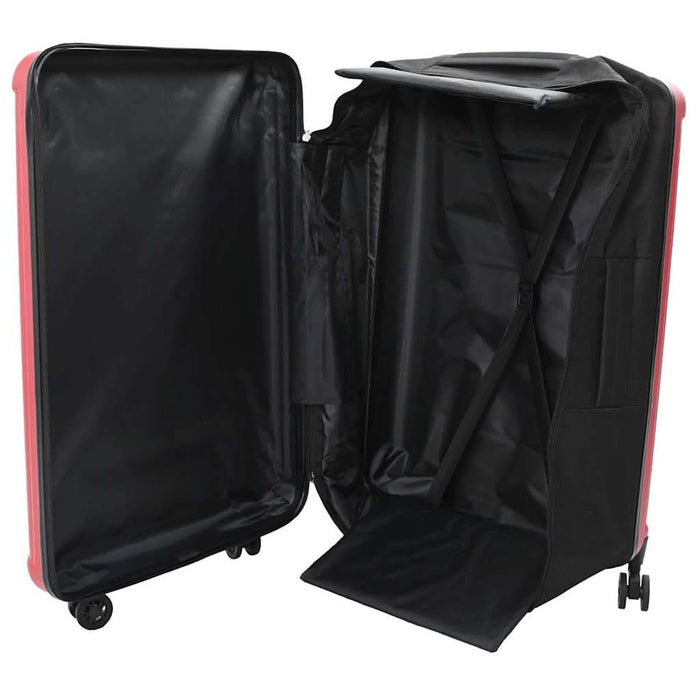 Valiză cu blocare Roșu 50 x 30 x 76 cm Plastic ABS - WALTI WALTI
