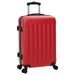 Valiză cu blocare 3 pcs Roșu 50 x 31 x 78 cm Plastic ABS - WALTI WALTI