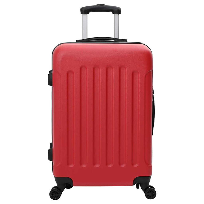 Valiză cu blocare 3 pcs Roșu 50 x 31 x 78 cm Plastic ABS - WALTI WALTI