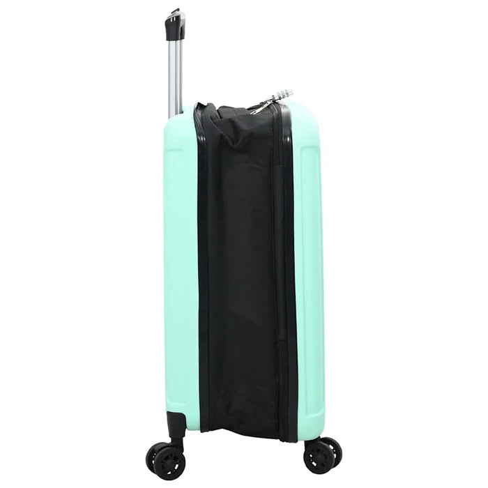 Valiză cu blocare Verde mentă 43 x 27 x 66 cm Plastic ABS - WALTI WALTI