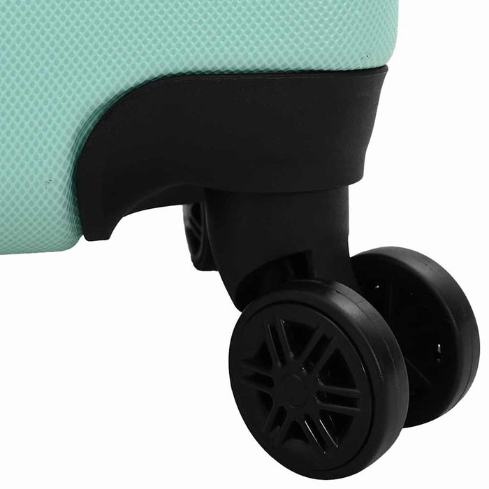 Valiză cu blocare 3 pcs Verde mentă 50 x 31 x 78 cm Plastic ABS - WALTI WALTI