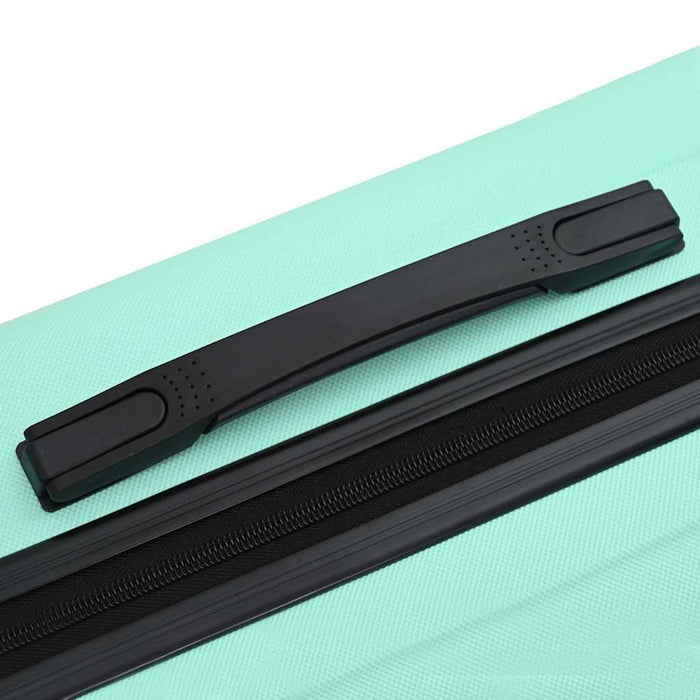 Valiză cu blocare 3 pcs Verde mentă 50 x 31 x 78 cm Plastic ABS - WALTI WALTI