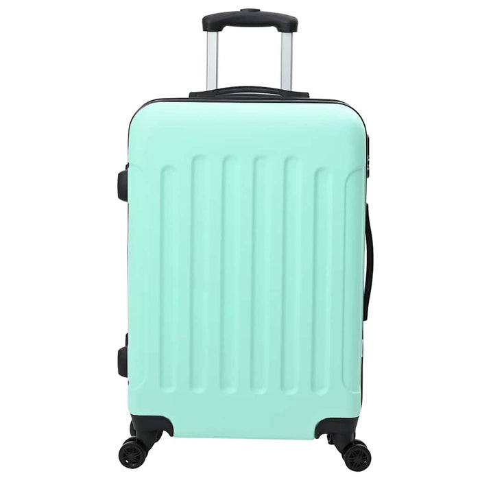 Valiză cu blocare 3 pcs Verde mentă 50 x 31 x 78 cm Plastic ABS - WALTI WALTI