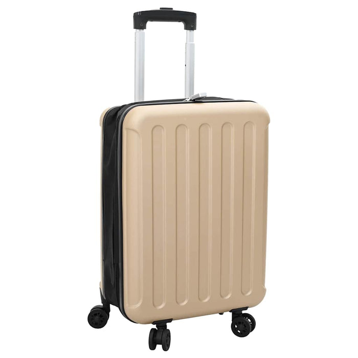 Valiză cu blocare Șampanie 34 x 23 x 55.5 cm Plastic ABS - WALTI WALTI