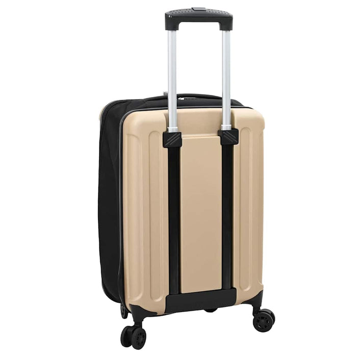 Valiză cu blocare Șampanie 34 x 23 x 55.5 cm Plastic ABS - WALTI WALTI
