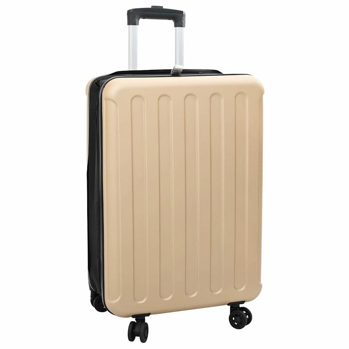 Valiză cu blocare Șampanie 43 x 27 x 66 cm Plastic ABS - WALTI WALTI