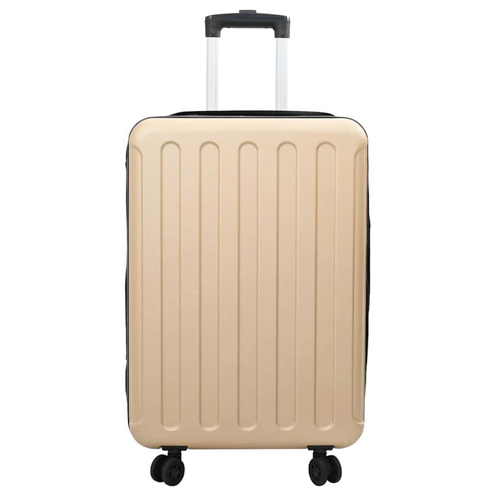 Valiză cu blocare Șampanie 43 x 27 x 66 cm Plastic ABS - WALTI WALTI