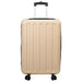 Valiză cu blocare Șampanie 43 x 27 x 66 cm Plastic ABS - WALTI WALTI