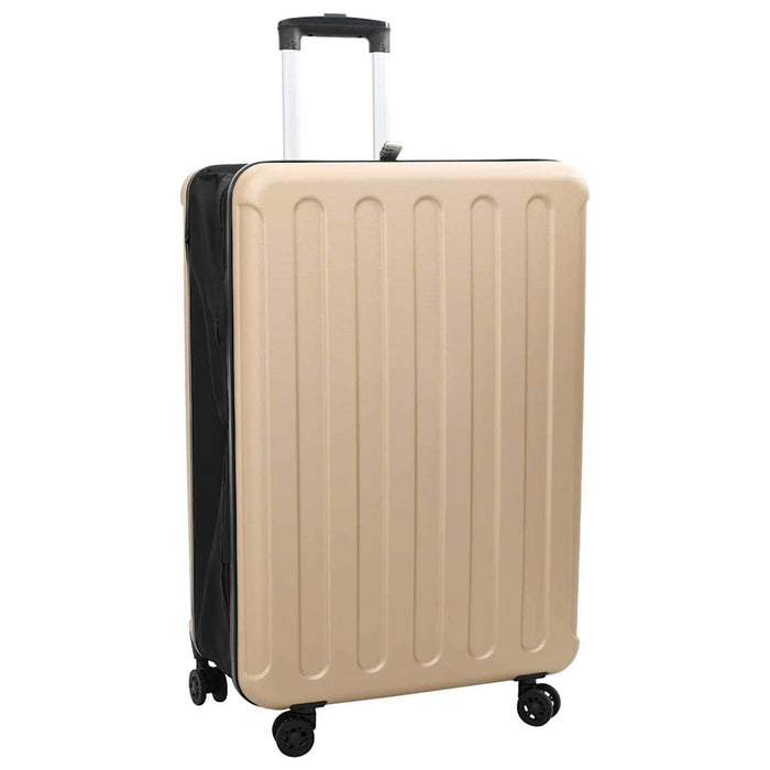 Valiză cu blocare Șampanie 50 x 30 x 76 cm Plastic ABS - WALTI WALTI