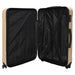 Valiză cu blocare 3 pcs Șampanie 50 x 31 x 78 cm Plastic ABS - WALTI WALTI