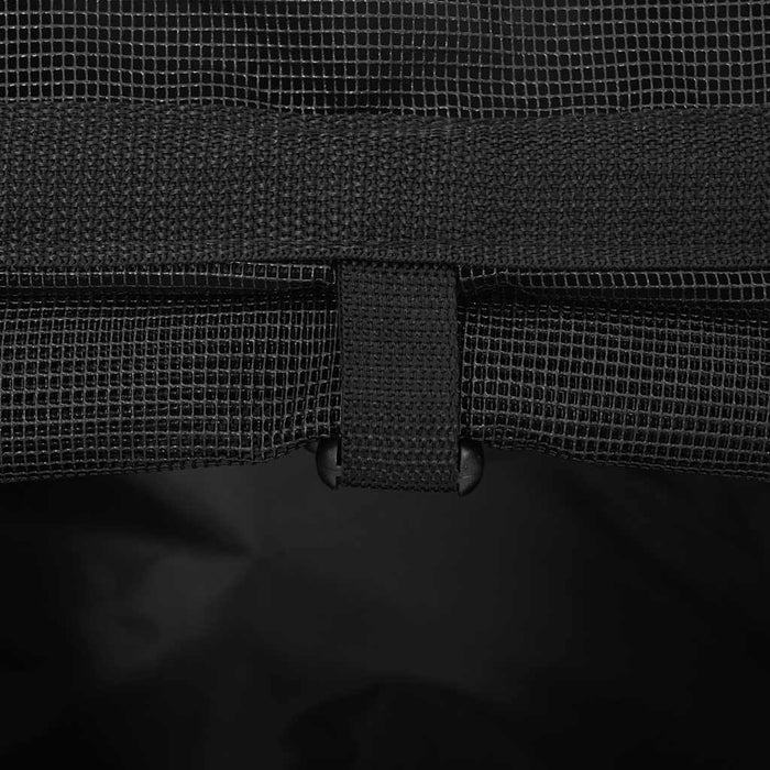Cărucior pentru animale de companie 3 în 1, design nisipos, 48x32x(57-106) cm, material Oxford WALTI