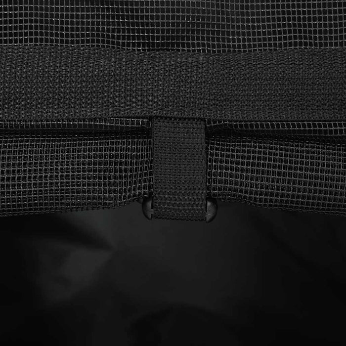 Cărucior pentru animale de companie 3 în 1, gri, 48x32x(57-106) cm, material Oxford WALTI