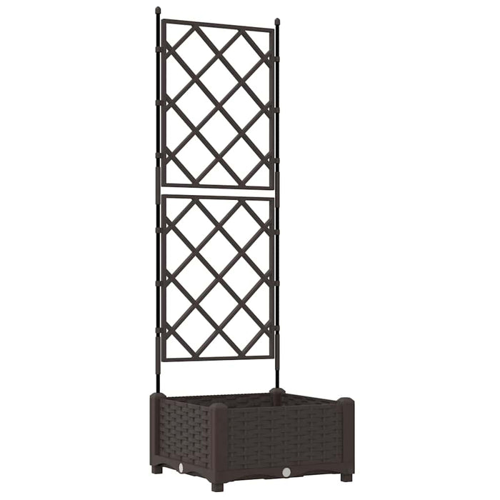 Vază pentru Grădină Maro 40 x 40 x 125,5 cm PP WALTI
