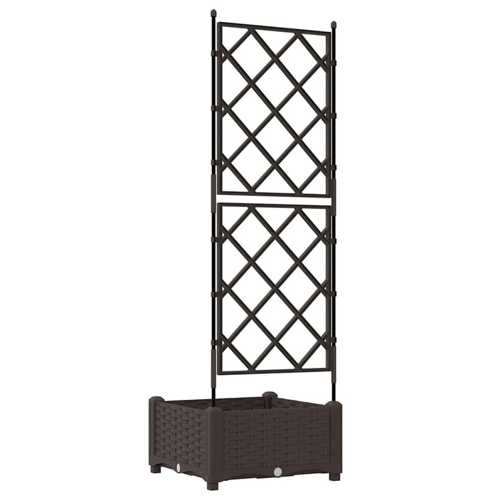 Vază pentru Grădină Maro 40 x 40 x 125,5 cm PP WALTI