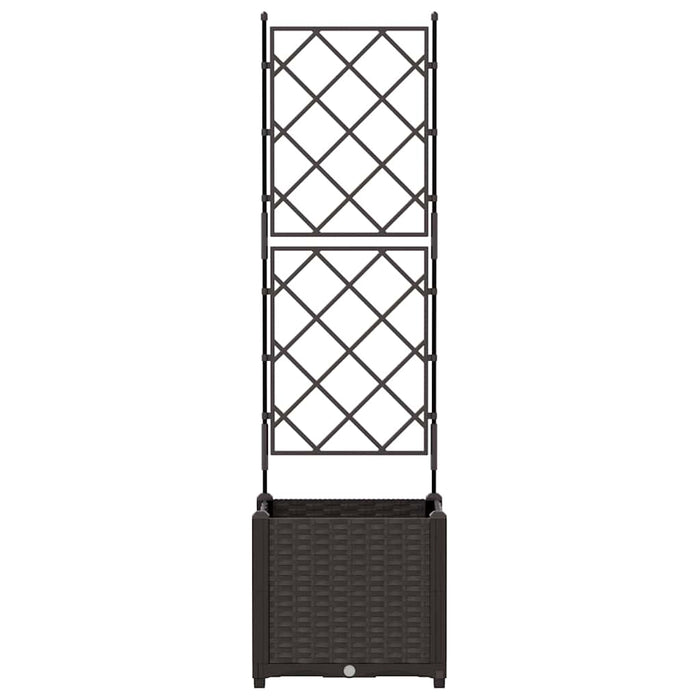Vază pentru Grădină Maro 40 x 40 x 143 cm PP WALTI