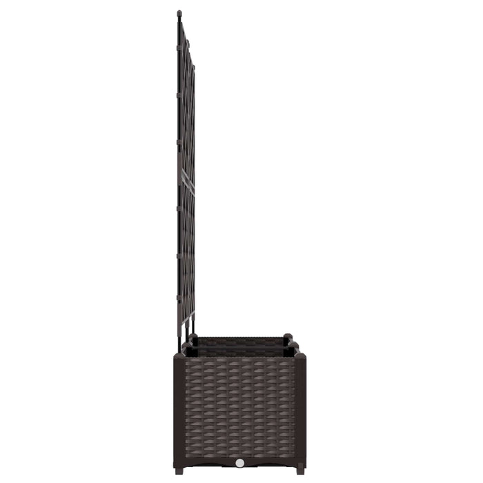 Vază pentru Grădină 2 buc. Maro 80 x 40 x 143 cm PP - WALTI WALTI