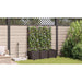 Vază pentru Grădină 3 pcs Maro 120 x 40 x 143 cm Plastic - WALTI WALTI
