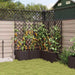 Vază pentru Grădină 5 pcs Maro 120 x 120 x 143 cm Plastic - WALTI WALTI