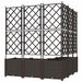 Vază pentru Grădină 5 pcs Maro 120 x 120 x 143 cm Plastic - WALTI WALTI