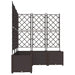 Vază pentru Grădină 5 pcs Maro 120 x 120 x 143 cm Plastic - WALTI WALTI