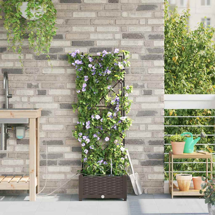Vază pentru Grădină Maro 40 x 40 x 126 cm Plastic - WALTI WALTI