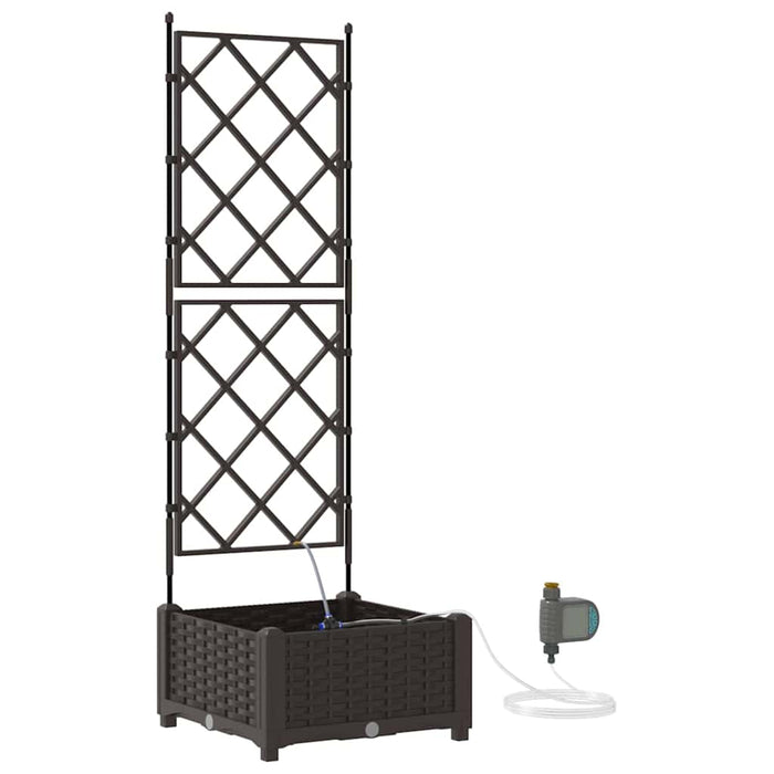 Vază pentru Grădină Maro 40 x 40 x 126 cm Plastic - WALTI WALTI