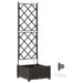 Vază pentru Grădină Maro 40 x 40 x 126 cm Plastic - WALTI WALTI