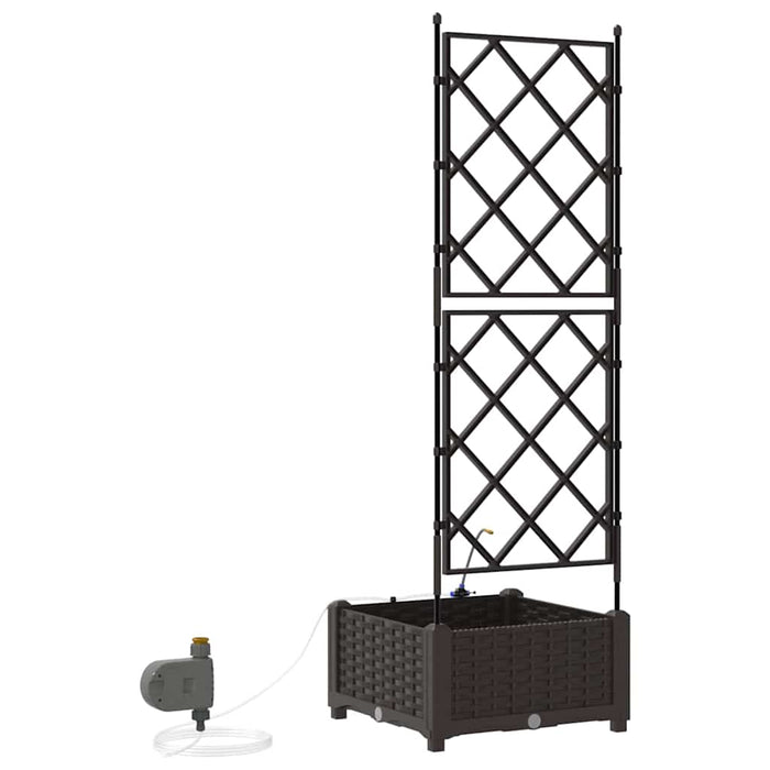 Vază pentru Grădină Maro 40 x 40 x 126 cm Plastic - WALTI WALTI