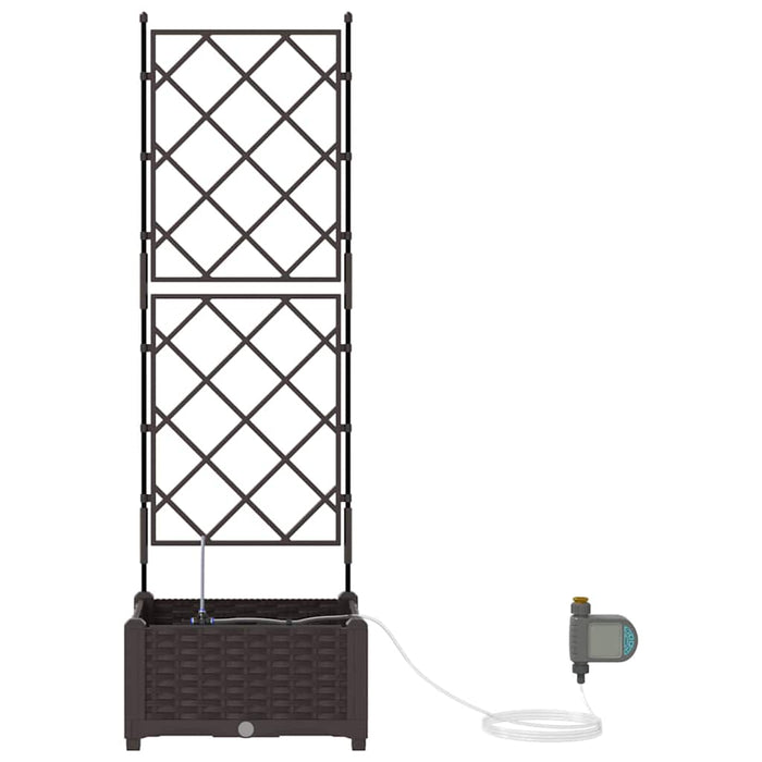 Vază pentru Grădină Maro 40 x 40 x 126 cm Plastic - WALTI WALTI