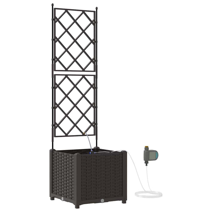 Vază pentru Grădină Maro 40 x 40 x 142 cm Plastic - WALTI WALTI