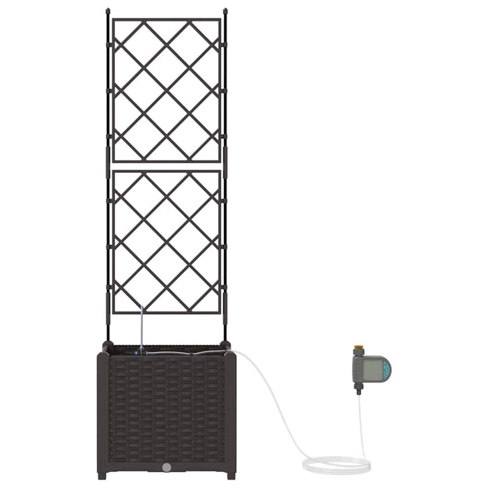 Vază pentru Grădină Maro 40 x 40 x 142 cm Plastic - WALTI WALTI