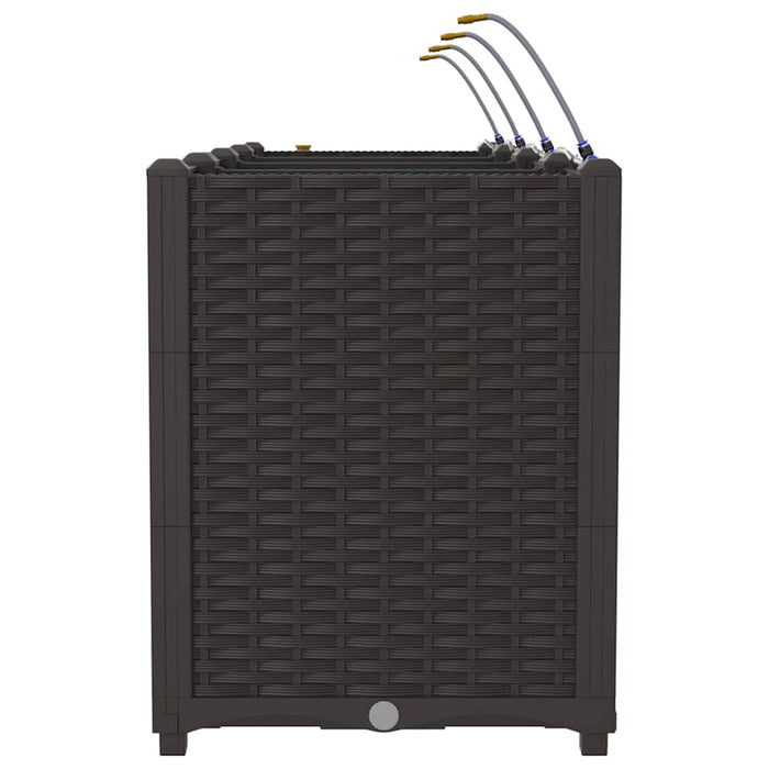Vază pentru Grădină 4 pcs Maro Plastic - WALTI WALTI