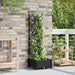 Vază pentru Grădină Negru 40 x 40 x 125,5 cm Plastic - WALTI WALTI