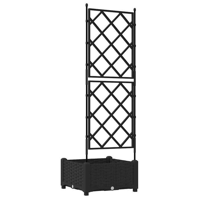 Vază pentru Grădină Negru 40 x 40 x 125,5 cm Plastic - WALTI WALTI