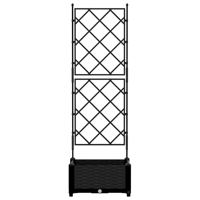 Vază pentru Grădină Negru 40 x 40 x 125,5 cm Plastic - WALTI WALTI