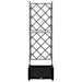 Vază pentru Grădină Negru 40 x 40 x 125,5 cm Plastic - WALTI WALTI