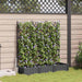 Vază pentru Grădină 3 pcs Negru 120 x 40 x 125,5 cm Plastic - WALTI WALTI