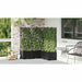 Vază pentru Grădină 5 pcs Negru 120 x 120 x 143 cm Plastic - WALTI WALTI